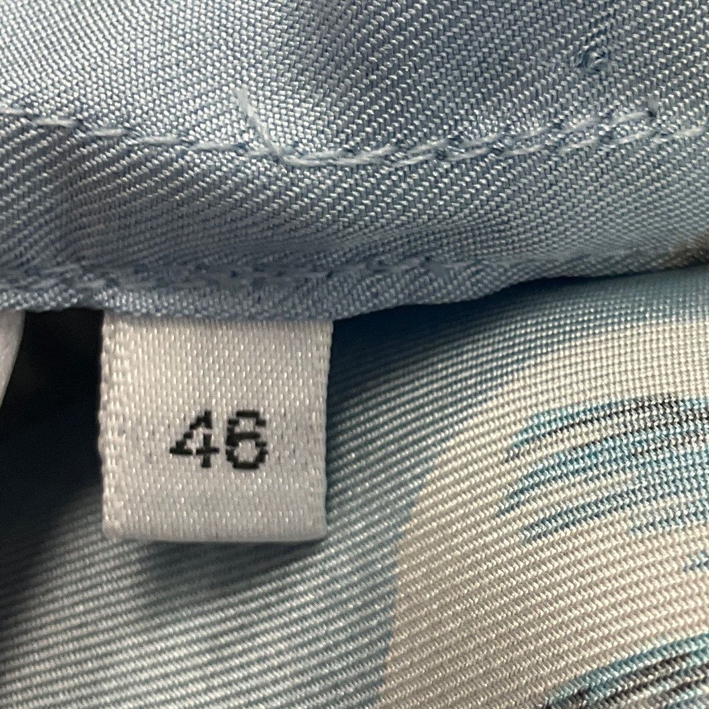 Agnona Light Blue Tropical Print Silk Bomber Jacket