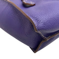 Load image into Gallery viewer, Moreau Paris Purple Calfskin Leather Brégancon Reversible Tote
