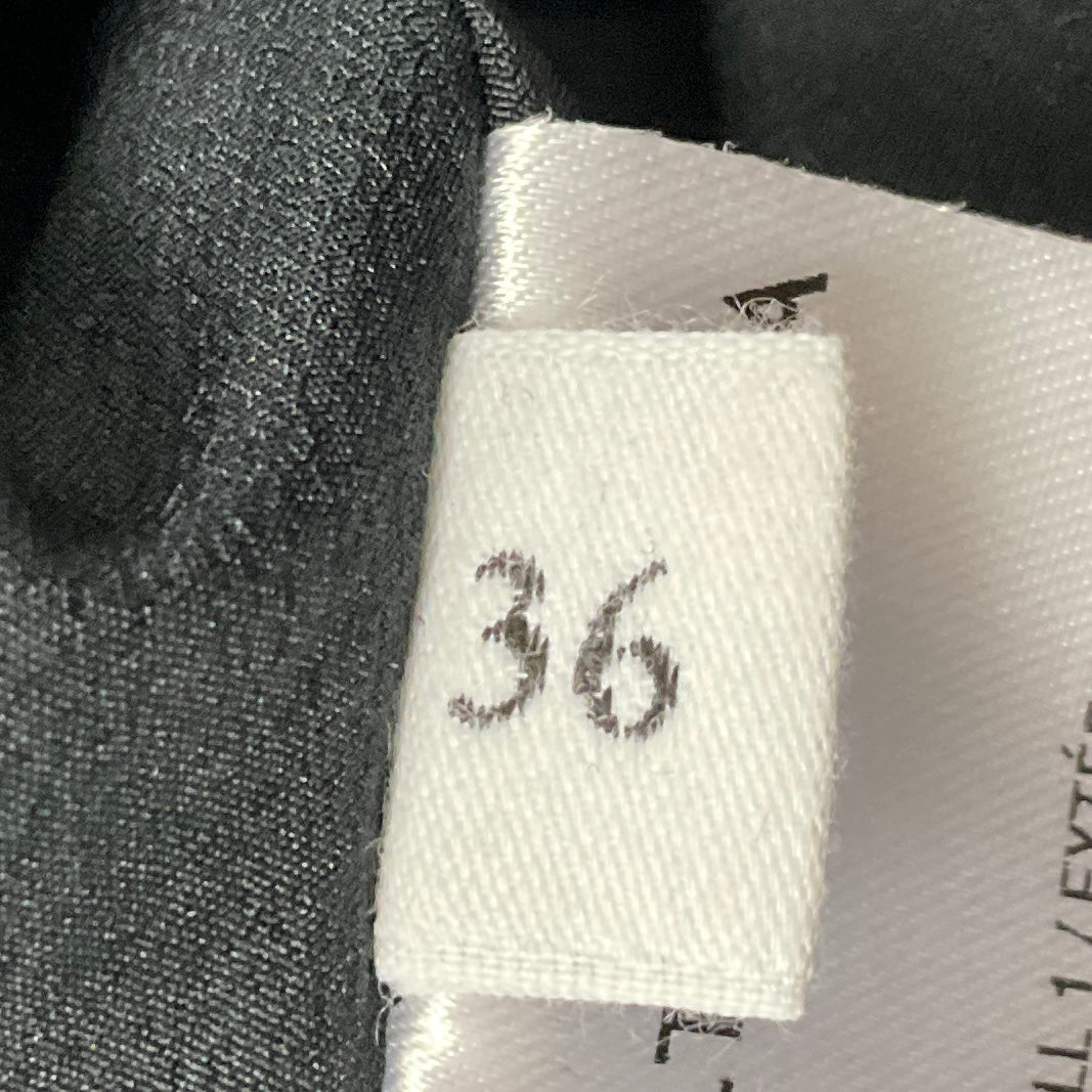 Altuzarra Black / Red Printed Long Sleeved Silk Crepe Dress