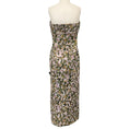 Load image into Gallery viewer, Kika Vargas Rosetta Floral Print Strapless Midi Dress
