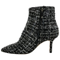 Load image into Gallery viewer, L'Agence Black Multi Tweed Aimee Ankle Booties
