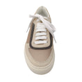 Load image into Gallery viewer, Brunello Cucinelli Beige / Blush Pink Monili Beaded Suede and Mesh Sneakers
