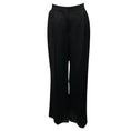 Load image into Gallery viewer, Givenchy Black Wide Leg Tailored Wool Trousers

