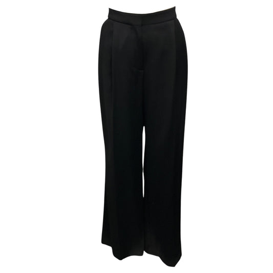Givenchy Black Wide Leg Tailored Wool Trousers