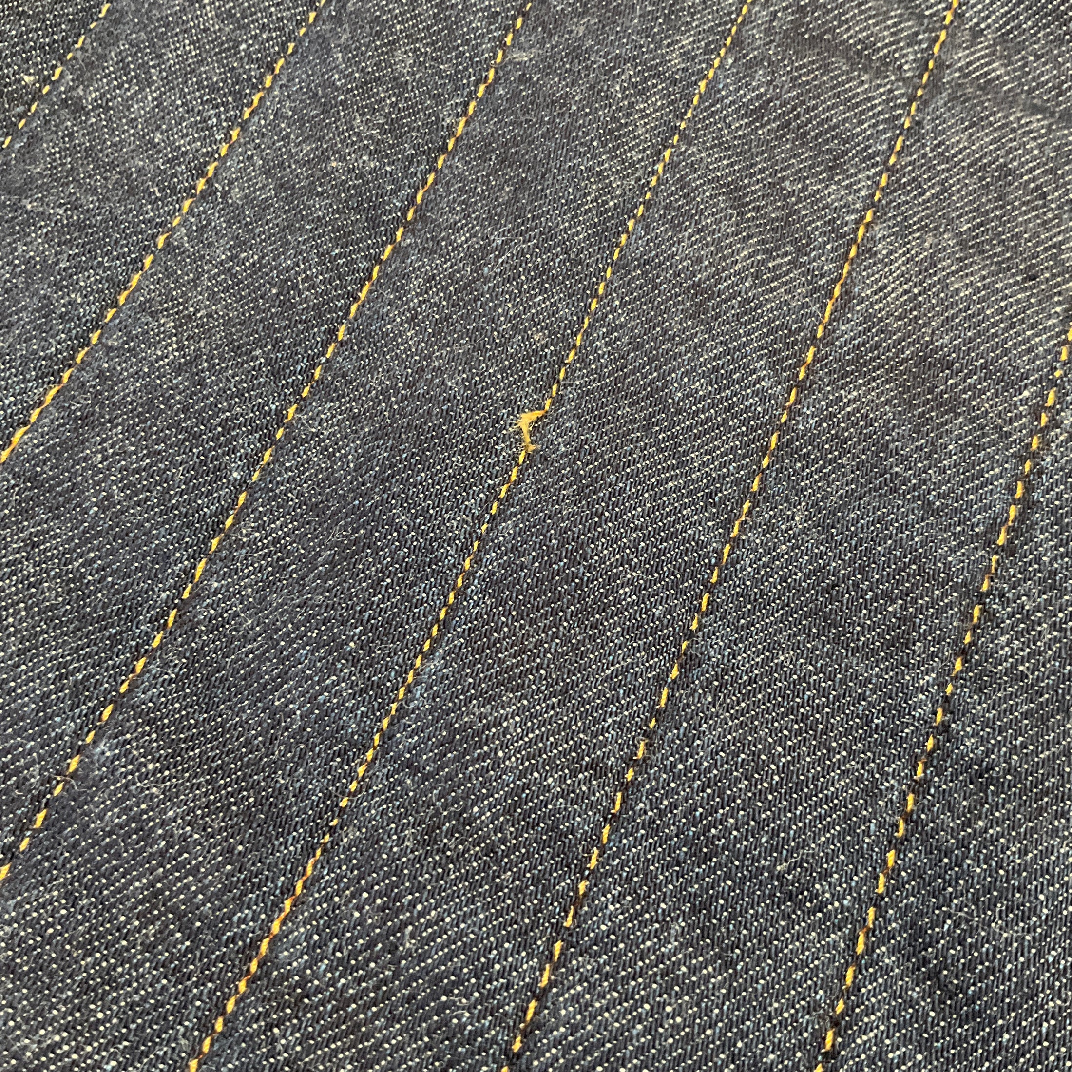Louis Vuitton Blue Denim Zip Front Dress