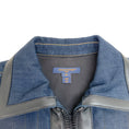 Load image into Gallery viewer, Louis Vuitton Blue Denim Zip Front Dress
