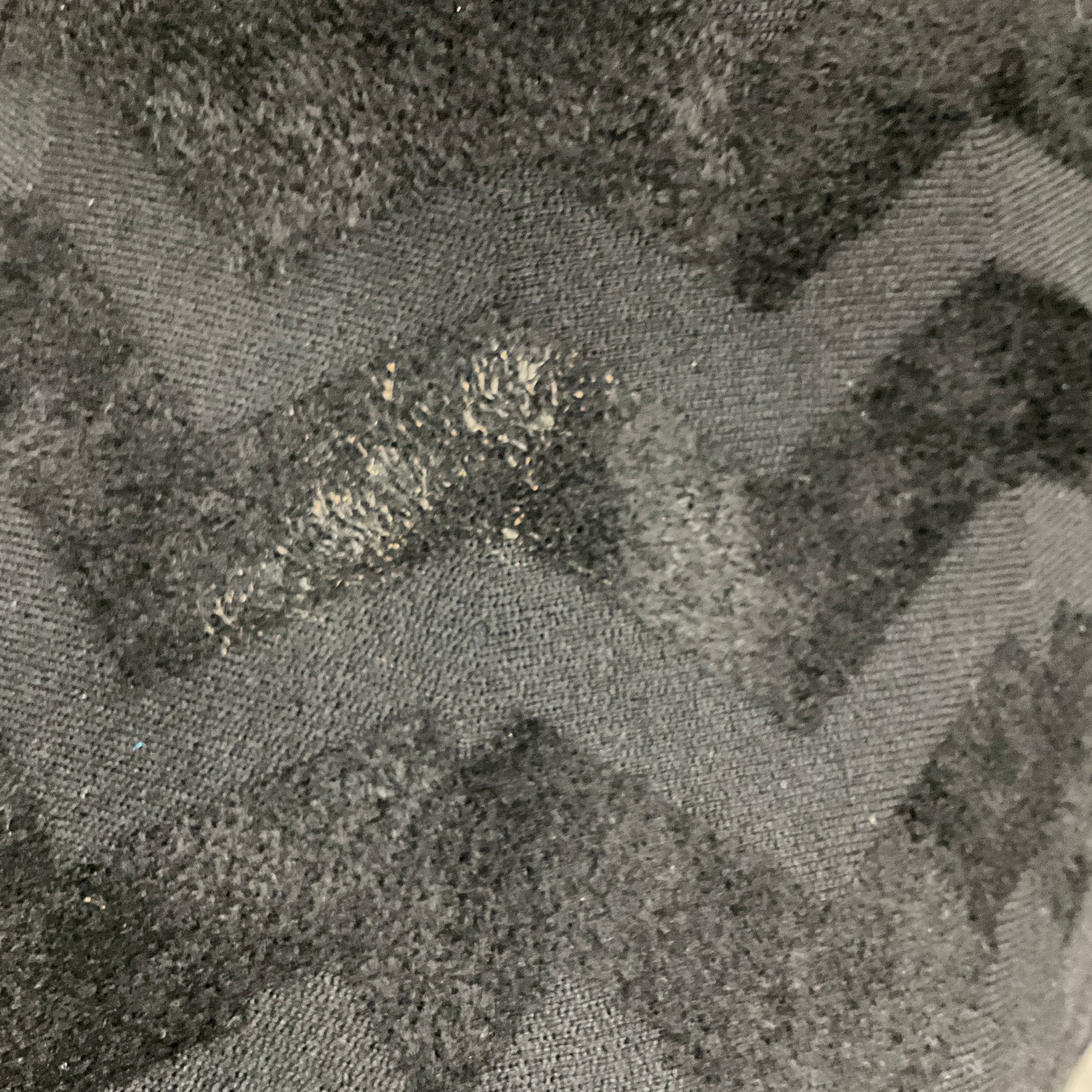 Alaia Black Chevron Chenille Knit Sleeveless Flared Dress