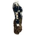 Load image into Gallery viewer, Dolce & Gabbana Black Multi Floral and Leopard Print Silk Mini Dress
