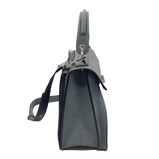 Proenza Schouler Grey Suede Medium Hava Handbag