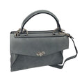 Load image into Gallery viewer, Proenza Schouler Grey Suede Medium Hava Handbag
