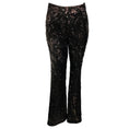 Load image into Gallery viewer, Veronica Beard Dark Currant Collier High Rise Sequin Skinny Flare Pant
