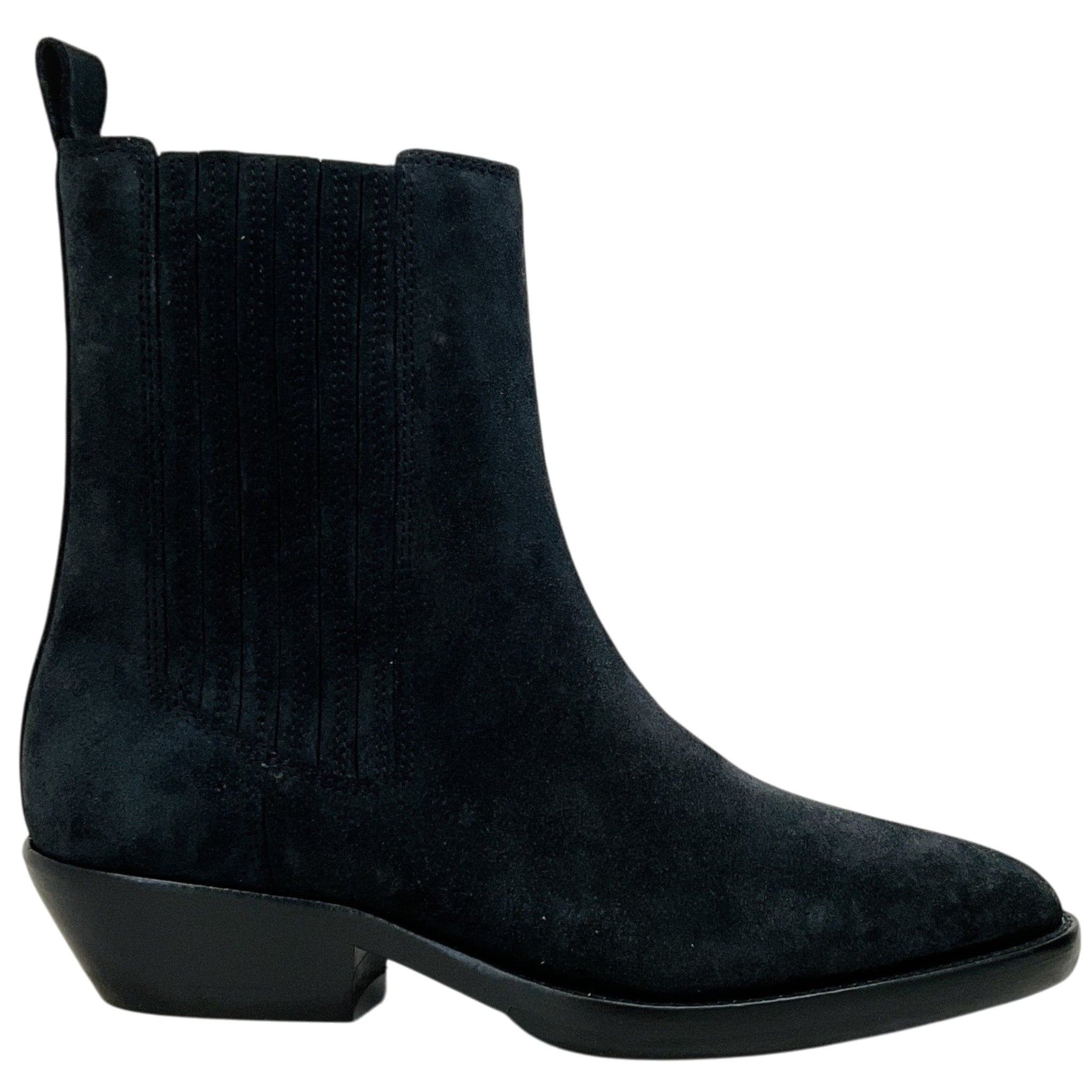 Isabel Marant Faded Black Suede Delena Boots