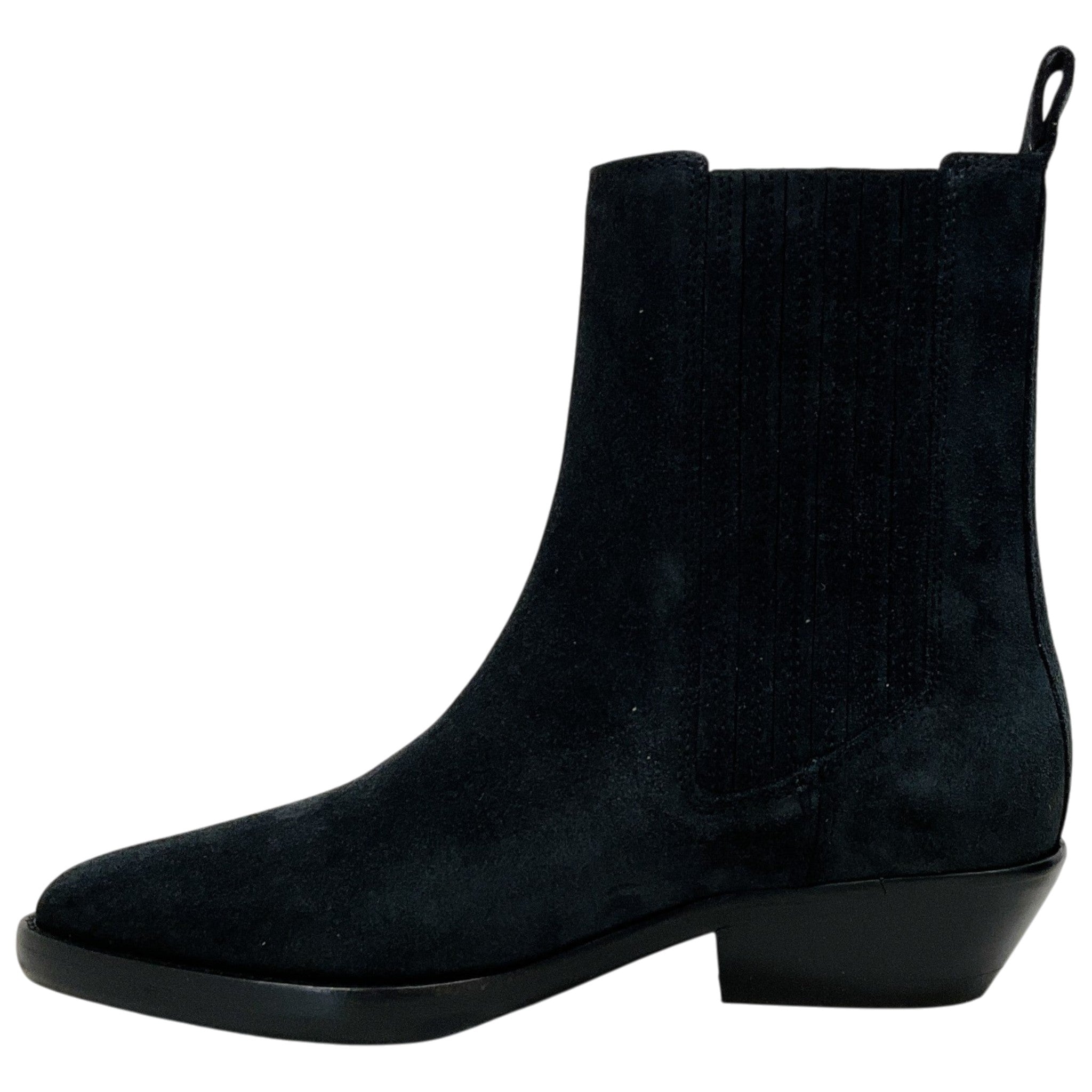Isabel Marant Faded Black Suede Delena Boots