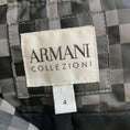 Load image into Gallery viewer, Armani Collezioni Grey Checkered Hooded Water & Wind Repellent Coat
