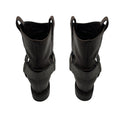 Load image into Gallery viewer, Brunello Cucinelli Brown Distressed Leather Ankle Boots with Monili
