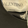Load image into Gallery viewer, Valentino Black Bell Sleeve Crepe Dress
