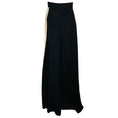 Load image into Gallery viewer, Roksanda Ilincic Black / Ivory / Bright Orange Colorblock Silk Maxi Skirt
