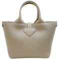 Load image into Gallery viewer, Longchamp Extra Small Ivory Leather Le Roseau Tote
