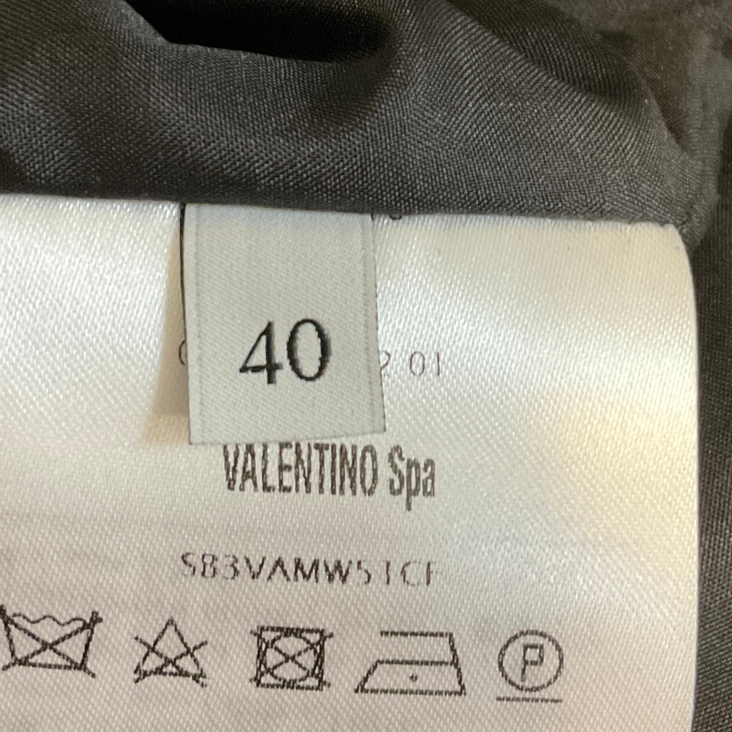 Valentino Black Bell Sleeve Crepe Dress