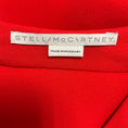 Load image into Gallery viewer, Stella McCartney Red Long Sleeved V-Neck Crepe Dress
