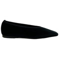 Load image into Gallery viewer, Toteme Black Velvet Ballet Flats
