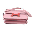 Load image into Gallery viewer, Hermes Rose Sakura Bougainvillea Lizard Constance Mini 18/19 Handbag
