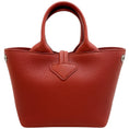 Load image into Gallery viewer, Longchamp Extra Small Sienna Leather Le Roseau Tote
