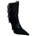 Load image into Gallery viewer, Alexander McQueen Black Lace Heron Boots

