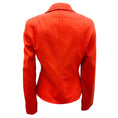 Load image into Gallery viewer, Akris Punto Orange Button-Front Wool and Angora Jacket
