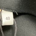 Load image into Gallery viewer, Loewe Black / Tan Lambskin Leather Trimmed Viscose Stretch Pants
