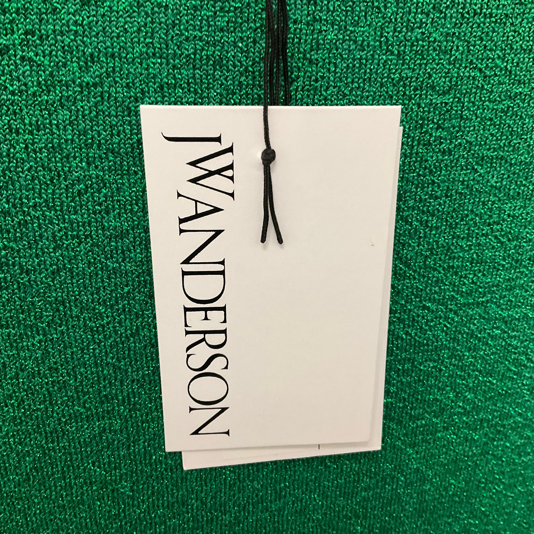 JW Anderson Emerald Cut Out Detail Asymmetric Dress