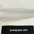 Load image into Gallery viewer, Barbara Bui Grey Crepe Midi Dress with Chain Jewel Neckline
