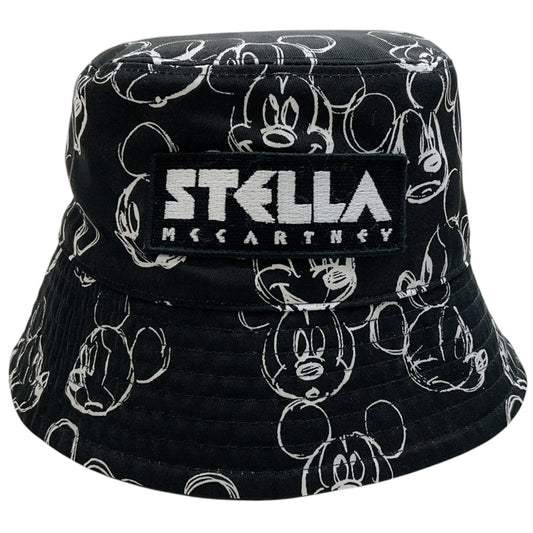 Stella McCartney Black / White Disney Fantasia Print Bucket Hat
