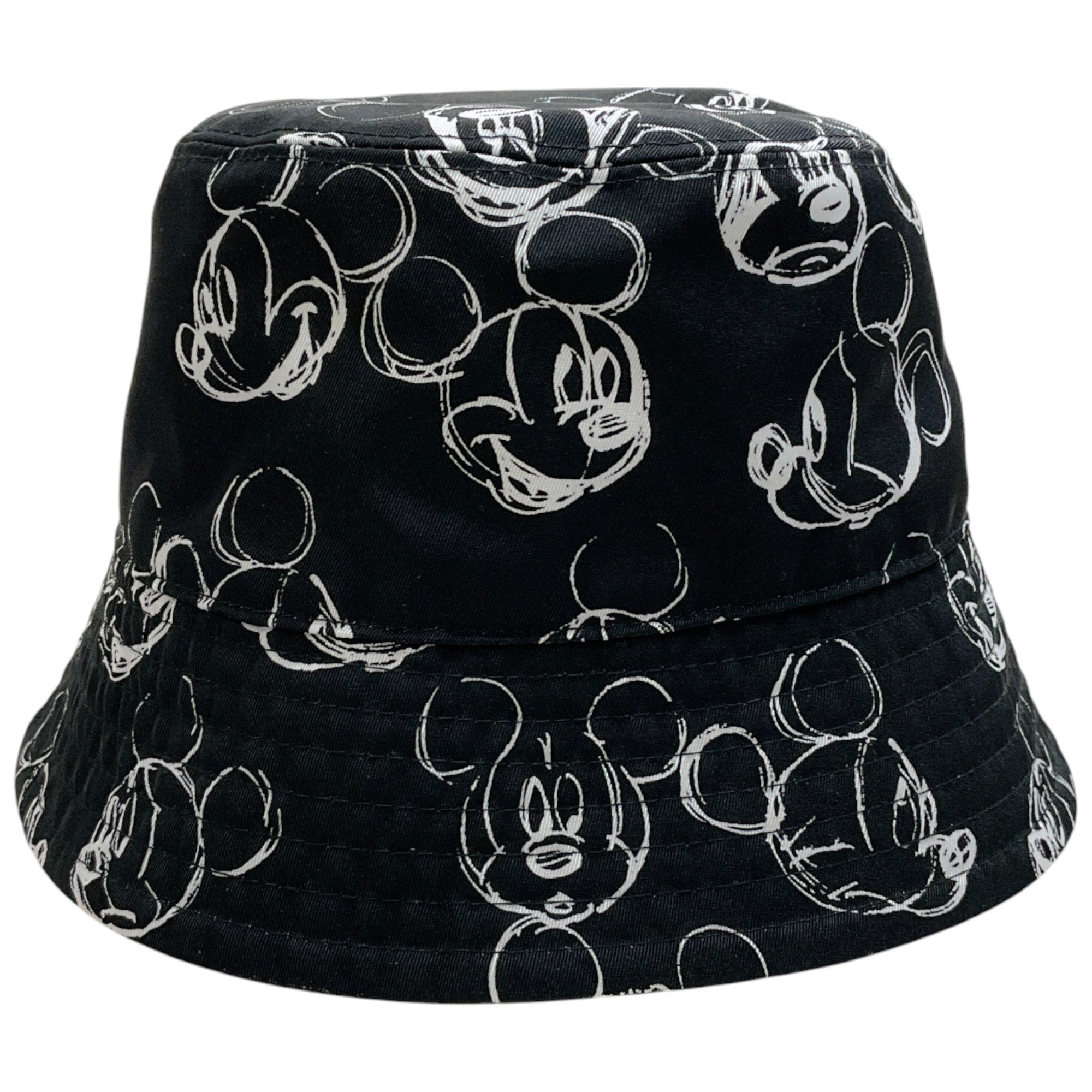 Stella McCartney Black / White Disney Fantasia Print Bucket Hat