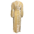 Load image into Gallery viewer, Jil Sander Ivory Crushed Velvet Maxi Dress
