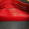 Load image into Gallery viewer, Louis Vuitton Red Monogram Empreinte Double Zip Pochette
