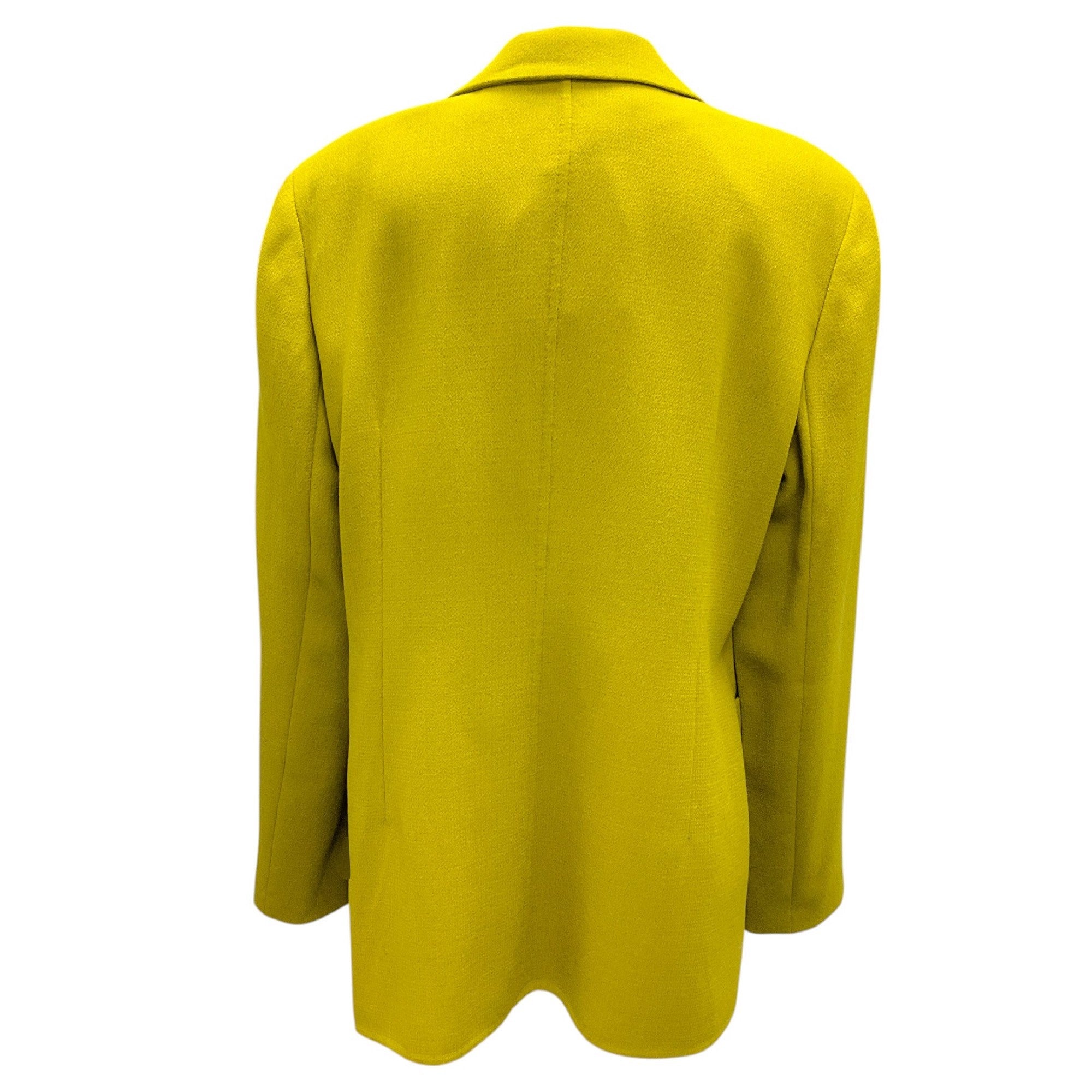 Lafayette 148 New York Peridot Nazelli Nouveau Crepe One-Button Jacket