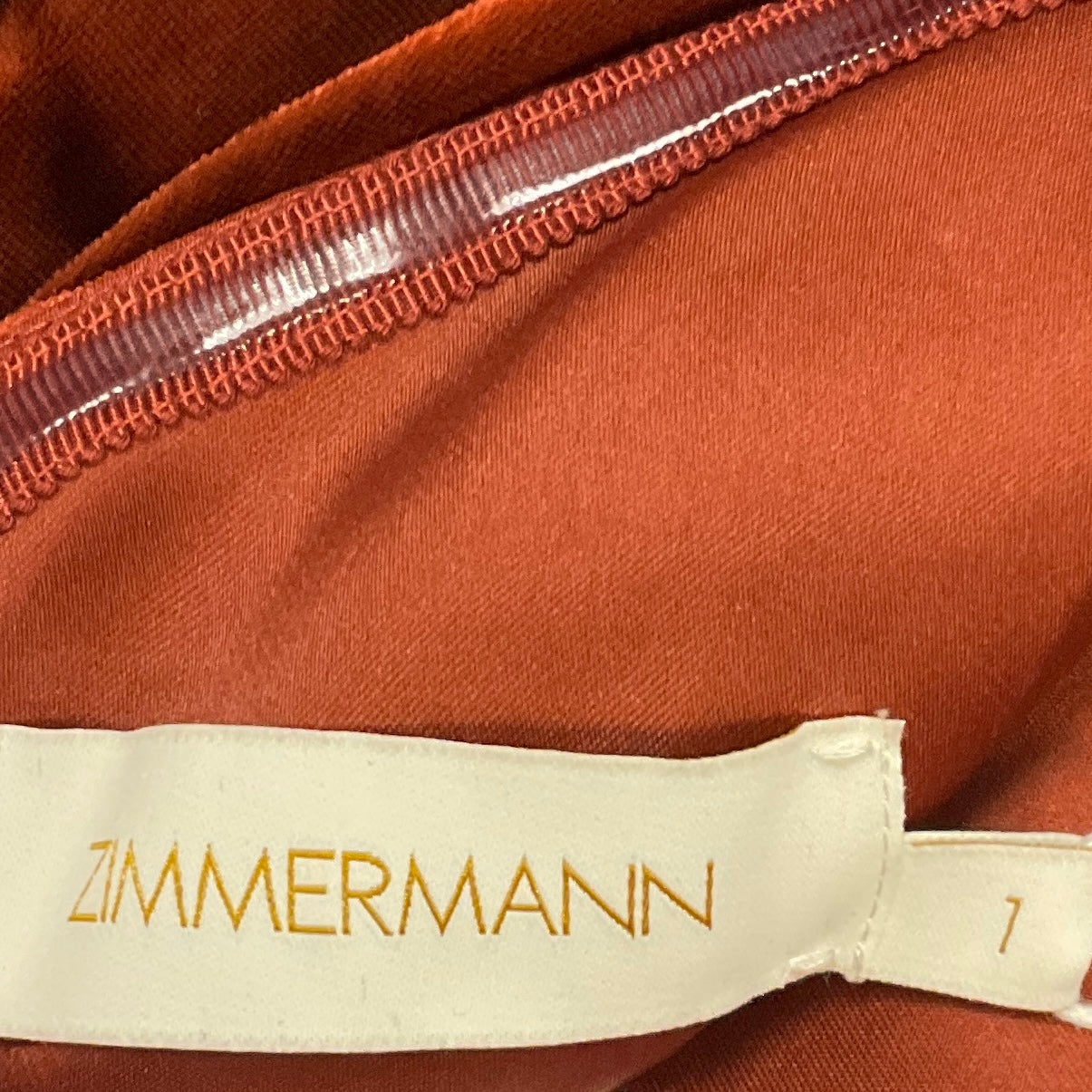 Zimmermann Rust Illustration Asymmetric Top