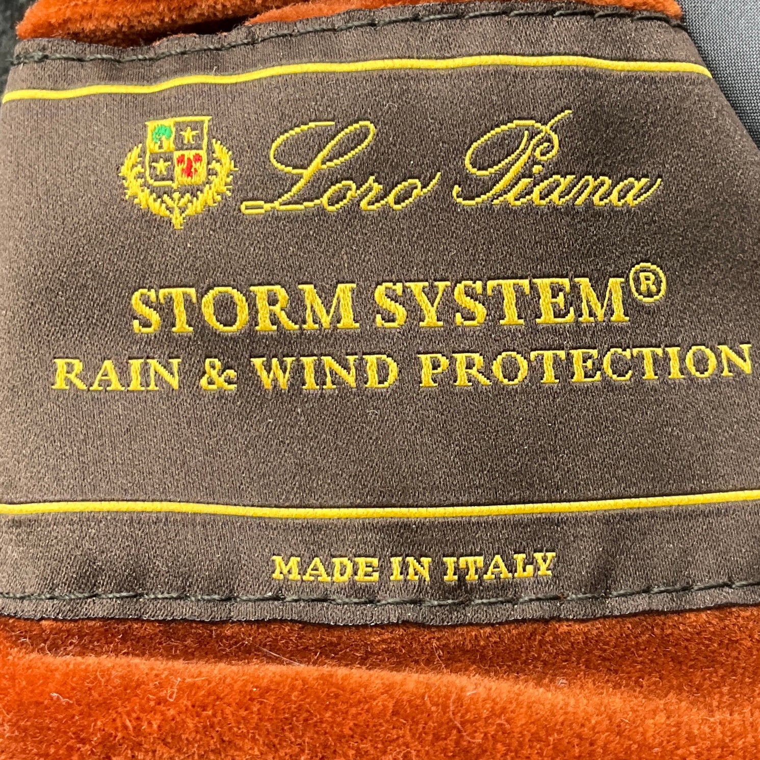 Loro Piana Men's Grey Reversible Storm System Rain & Wind Protection Vest