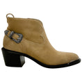Load image into Gallery viewer, Golden Goose Deluxe Brand Tan Suede Patty Western Ankle Booties
