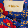 Load image into Gallery viewer, La DoubleJ Blue / Red Floral Coquette Dress
