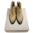 Load image into Gallery viewer, Golden Goose Deluxe Brand Tan Suede Patty Western Ankle Booties
