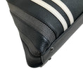 Load image into Gallery viewer, Akris Black / White Stripe Leather Bag
