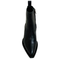 Load image into Gallery viewer, Golden Goose Deluxe Brand Black Leather Debbie Western Ankle Boots
