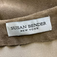 Load image into Gallery viewer, Susan Bender Tan Zip-Front Suede Dress
