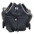 Load image into Gallery viewer, Fendi Black Mon Tresor Grained Leather Small Bucket Bag
