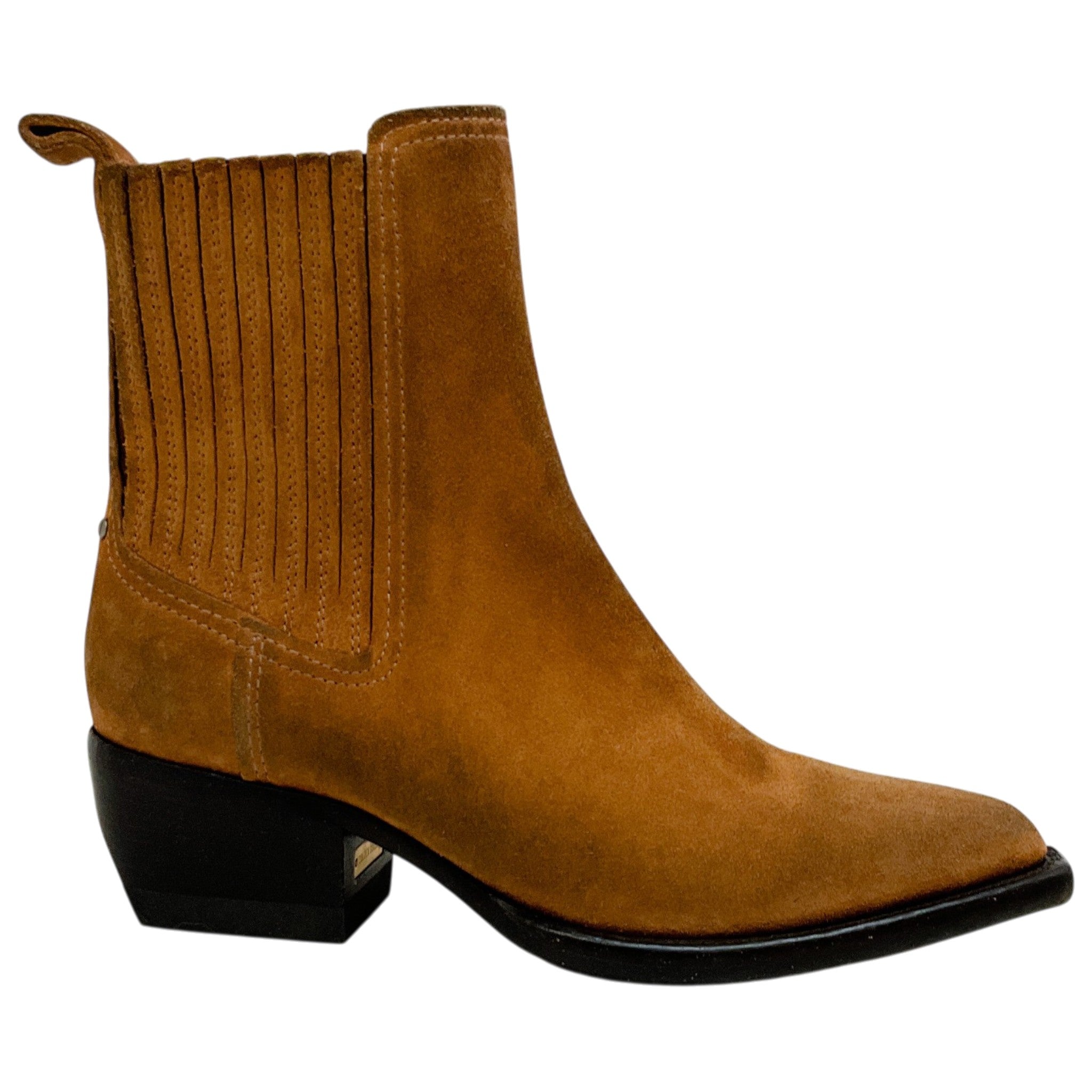 Golden Goose Deluxe Brand Brown Suede Debbie Beatles Booties