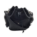 Load image into Gallery viewer, Fendi Black Mon Tresor Grained Leather Small Bucket Bag
