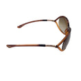 Load image into Gallery viewer, Tom Ford Brown Jennifer Soft Square Sunglasses
