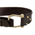 Load image into Gallery viewer, Burberry Brown Leather Horsebit Belt
